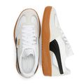 Puma Palermo Moda Baskets Grise En Cuir Pour Femmes