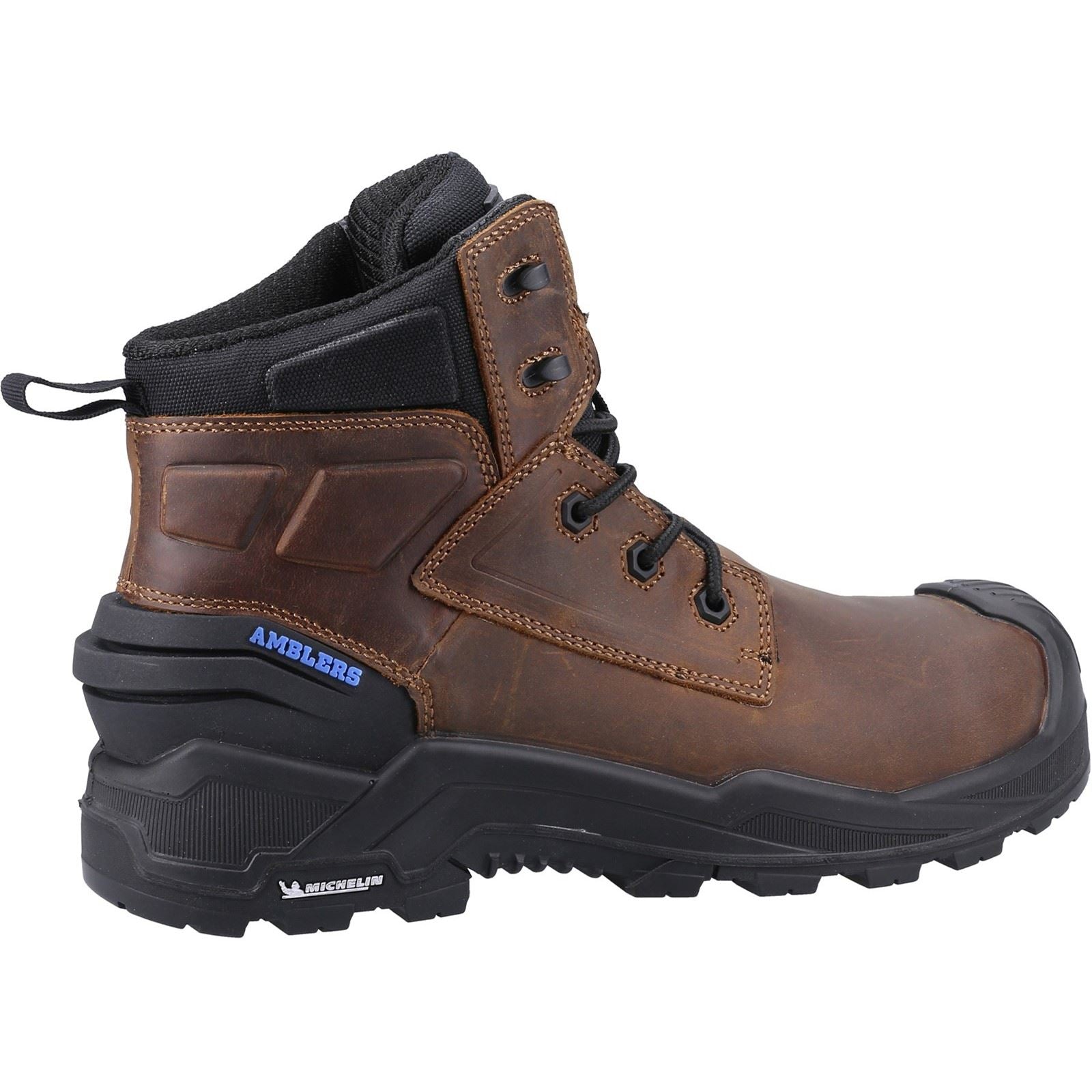 Amblers Safety Bottes De Sécurité En Cuir Marron 980C