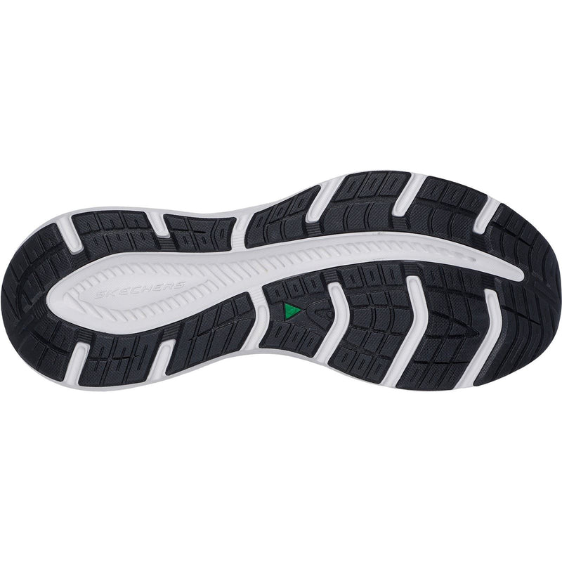 Skechers Edgeride Exxo Baskets Homme En Textile Bleu Marine/Orange