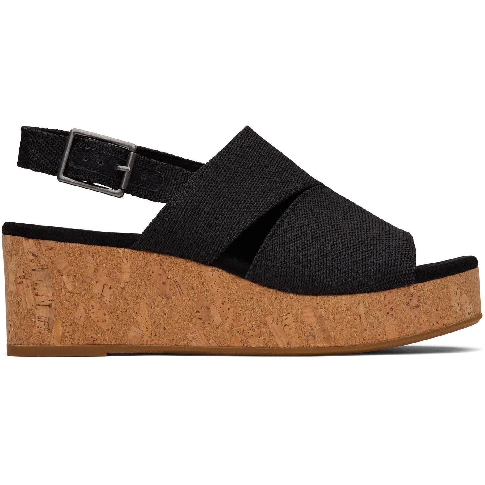 TOMS Claudine Escarpins Noirs Pour Femmes