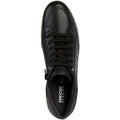 Geox D MYRIA Baskets Noires Pour Femme En Simili Cuir