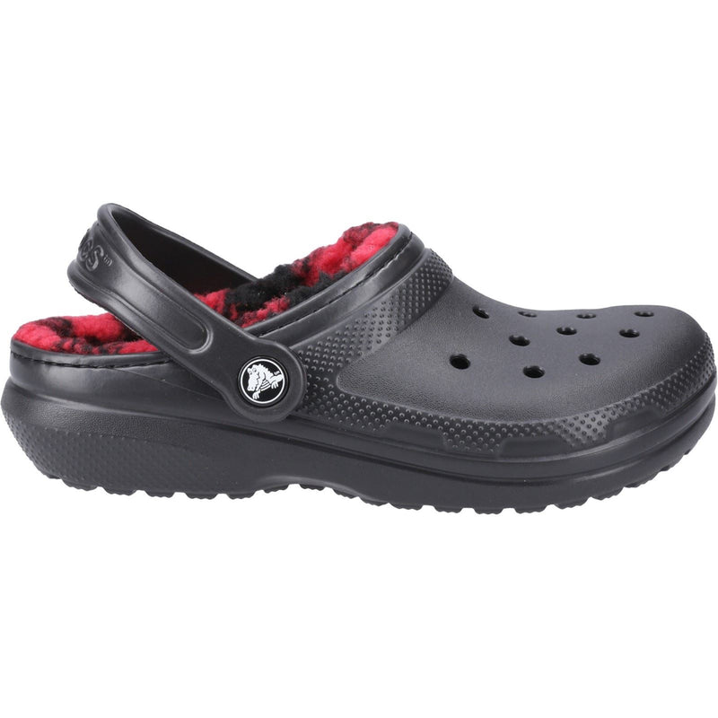 Crocs Classic Lined Sabots Pour Enfants Unisexes En Thermoplastique Noir/buffle