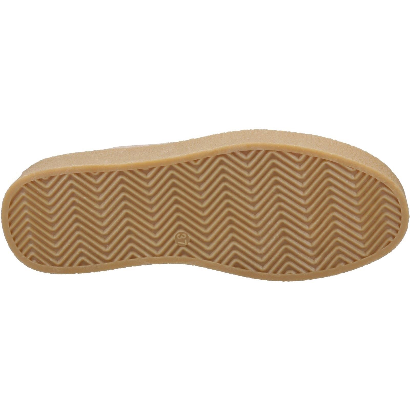Hush Puppies Bridie Suede Chaussures Mocassins Pour Femmes En Cuir Taupe