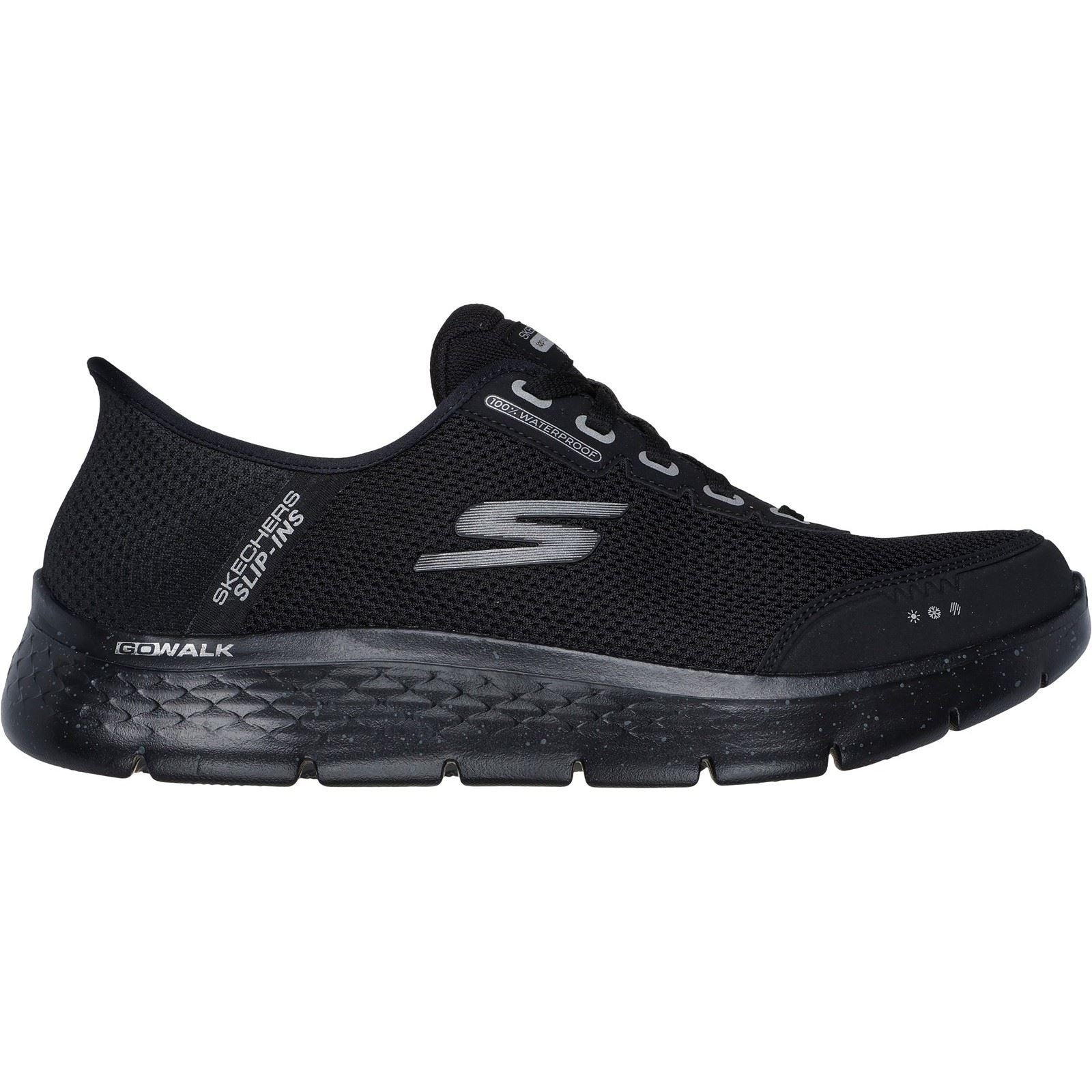Skechers GO WALK Flex Chaussures De Sport Noires Pour Hommes