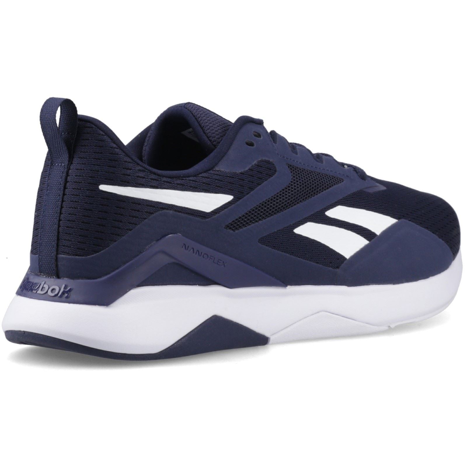 Reebok Nanoflex TR 2 Baskets Vector En Textile Pour Homme Marine/Blanc/Noir