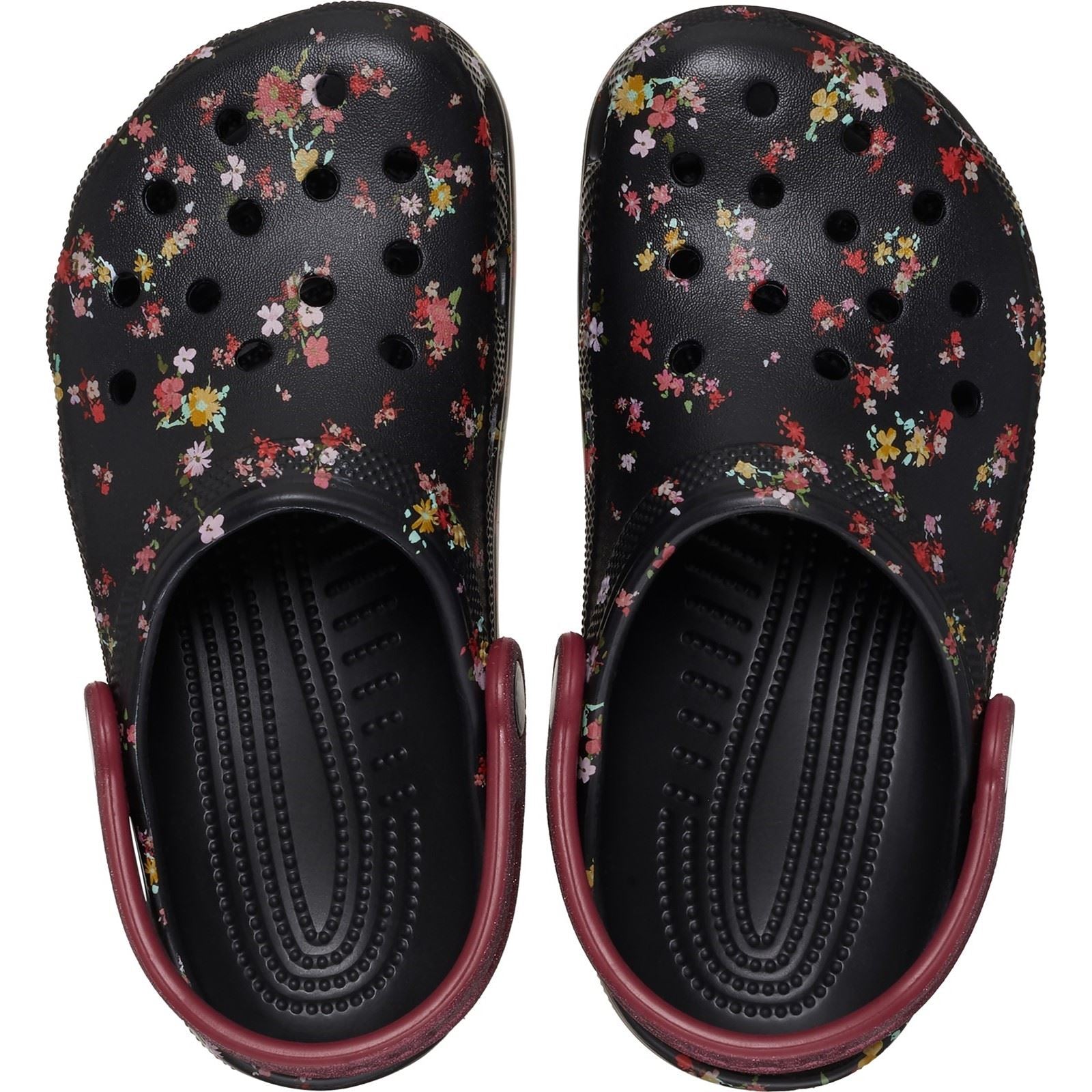 Crocs Classic Graphic Thermoplastique Noir/multicolore Mocassins