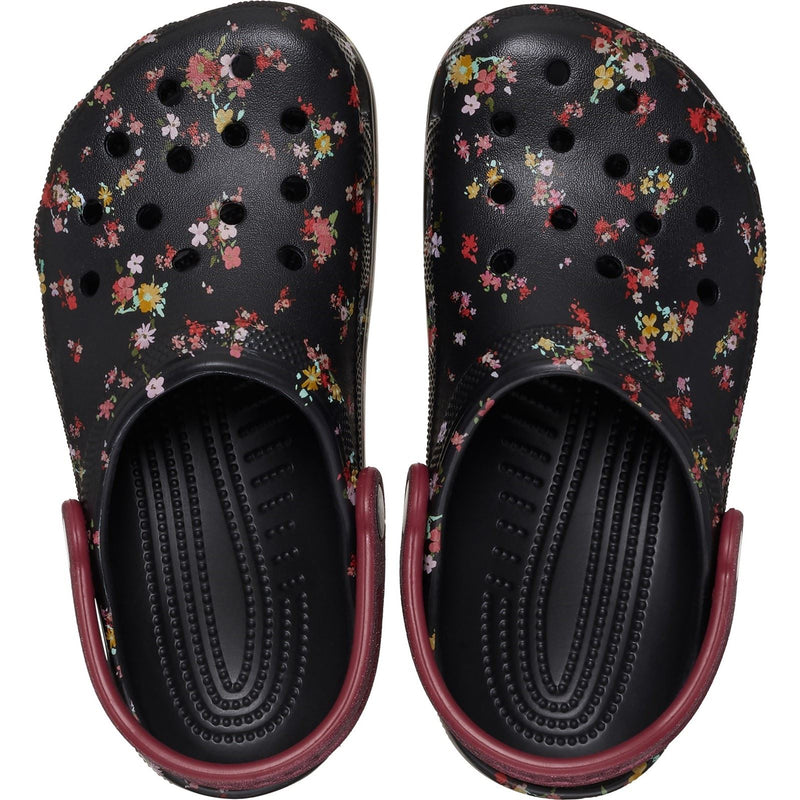 Crocs Classic Graphic Thermoplastique Noir/multicolore Mocassins