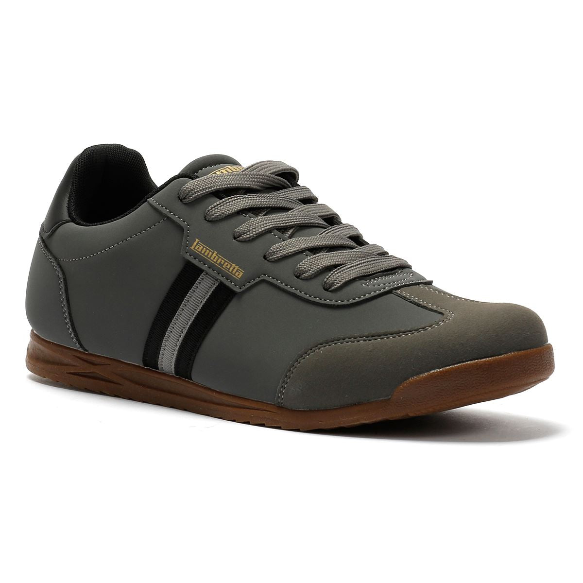 Lambretta Tackle Baskets Grises Pour Hommes