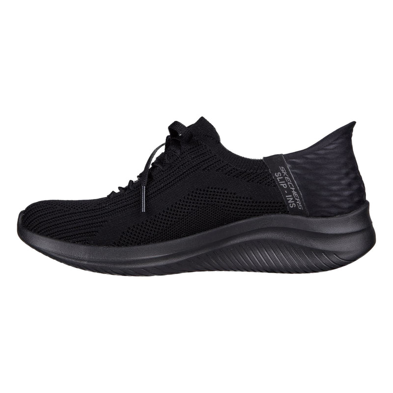Skechers Ultra Flex 3.0 Brilliant Path Sneakers Noires Pour Femmes En Textile