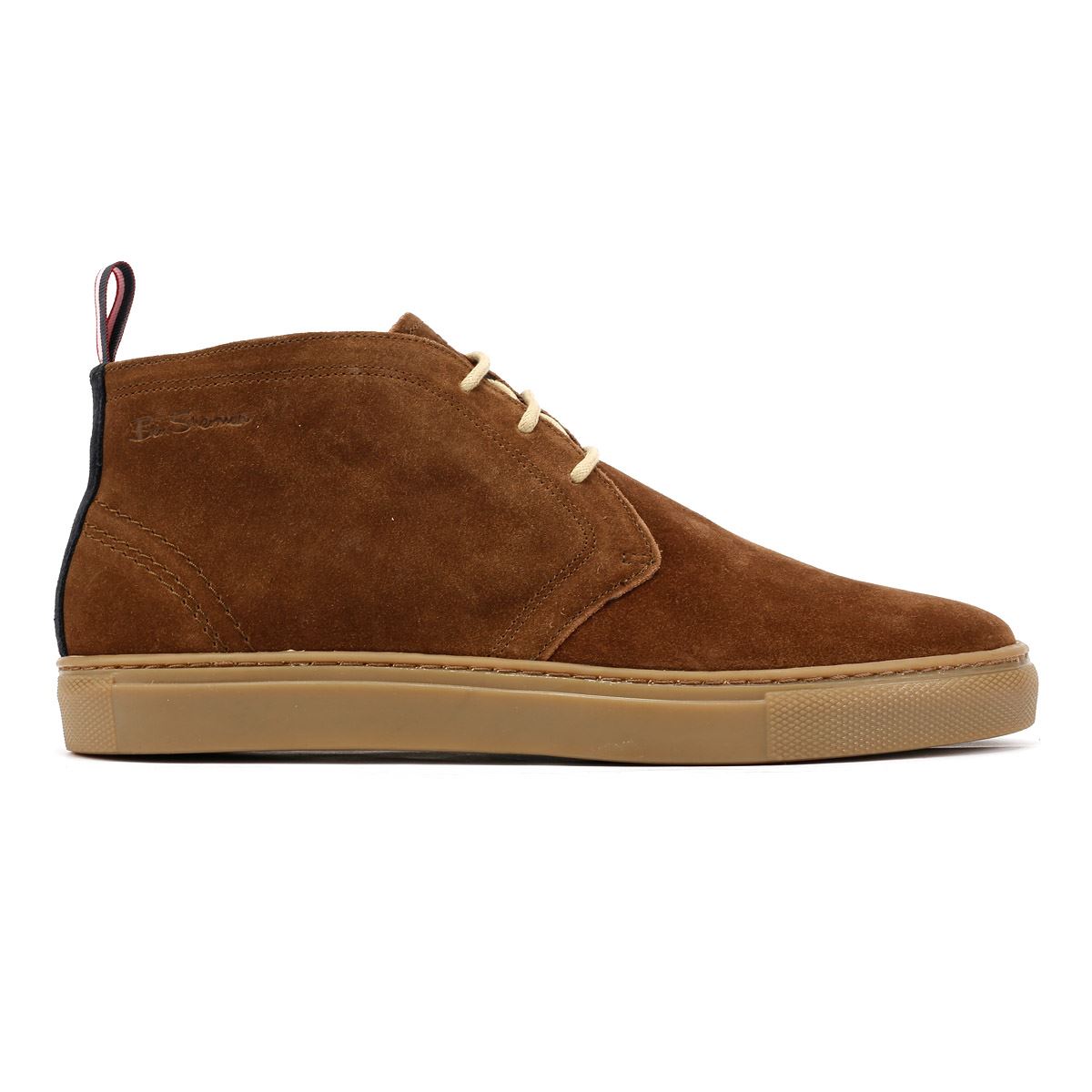 Ben Sherman Parka Bottes Pour Homme En Daim Marron