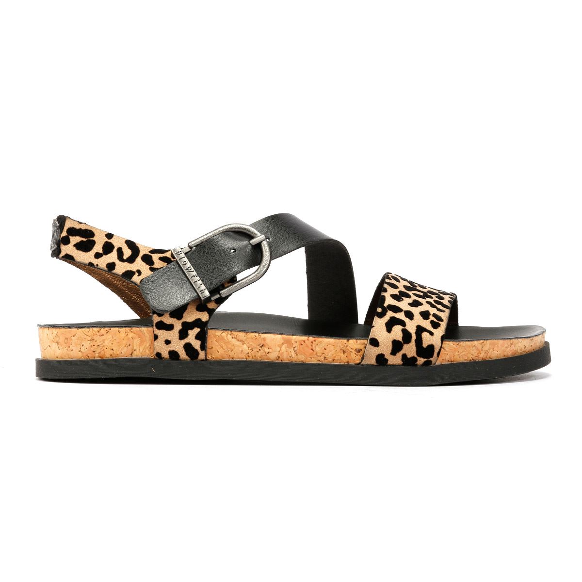 Blowfish Malibu Lance Sandales Noires Pour Femmes
