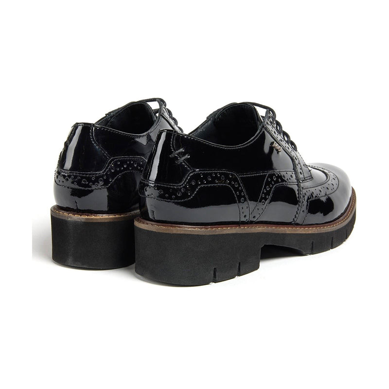 Pod Kacey Chaussures Brogues Noires Pour Femmes En Cuir