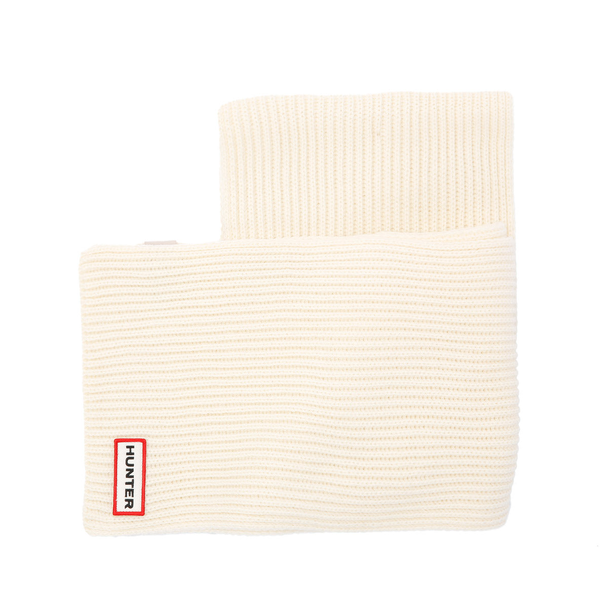 Hunter Jura Beanie Hat/Scarf Boxset Blanc Acrylique