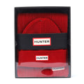 Hunter Jura Beanie Hat/Scarf Boxset Acrylique Rouge