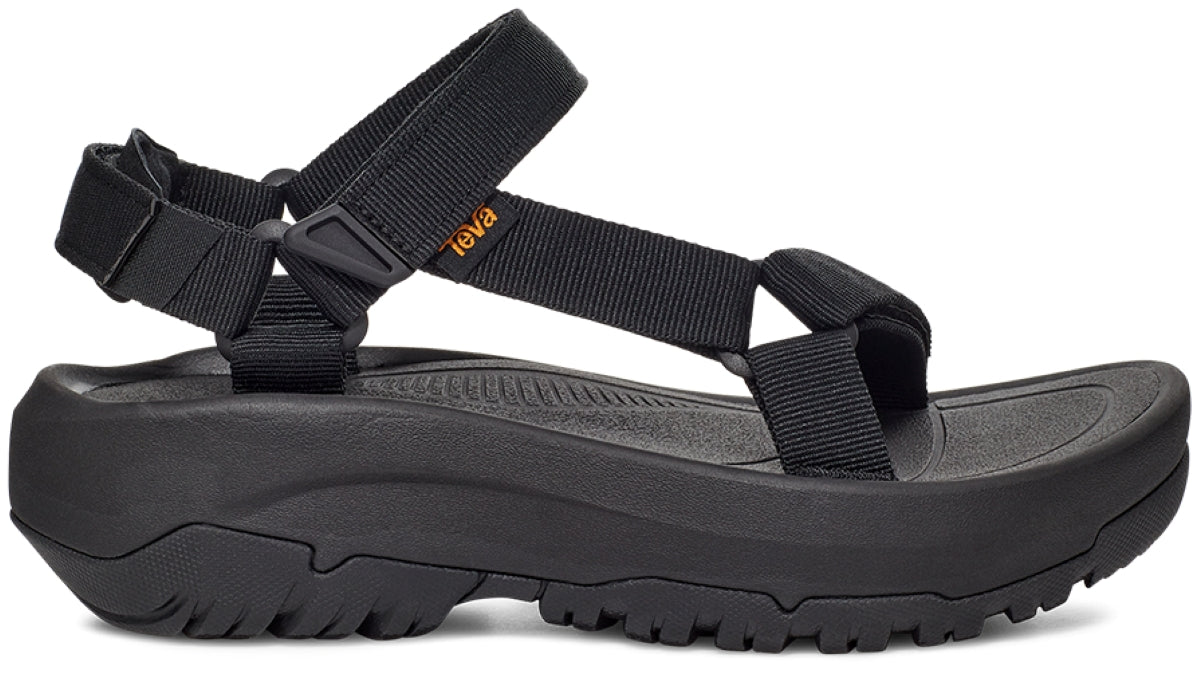 Teva Hurricane XLT2 Sandales noires à semelle amplifiée pour femmes