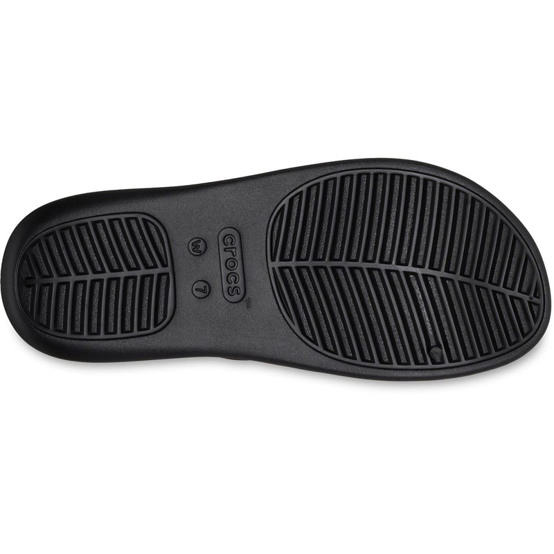 Crocs Getaway Strappy sandales noires pour femme en thermoplastique