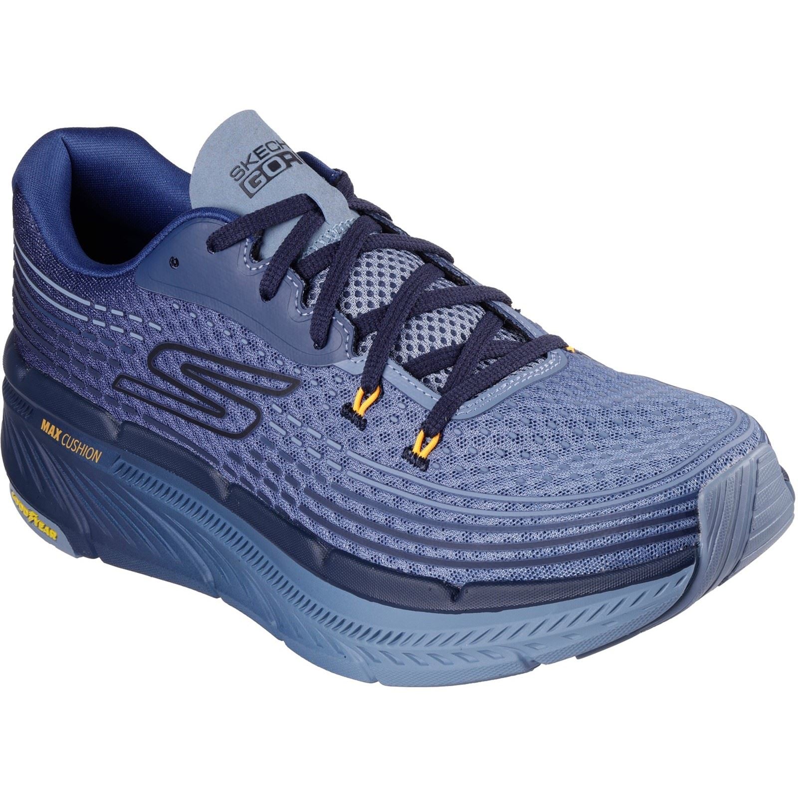 Skechers Performance Max Cushioning Premier 2.0 Vivid 2.0 Baskets En Polyester Pour Homme, Couleur Marine