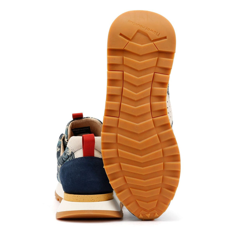 Flower Mountain New Asuka Sneakers Bleues