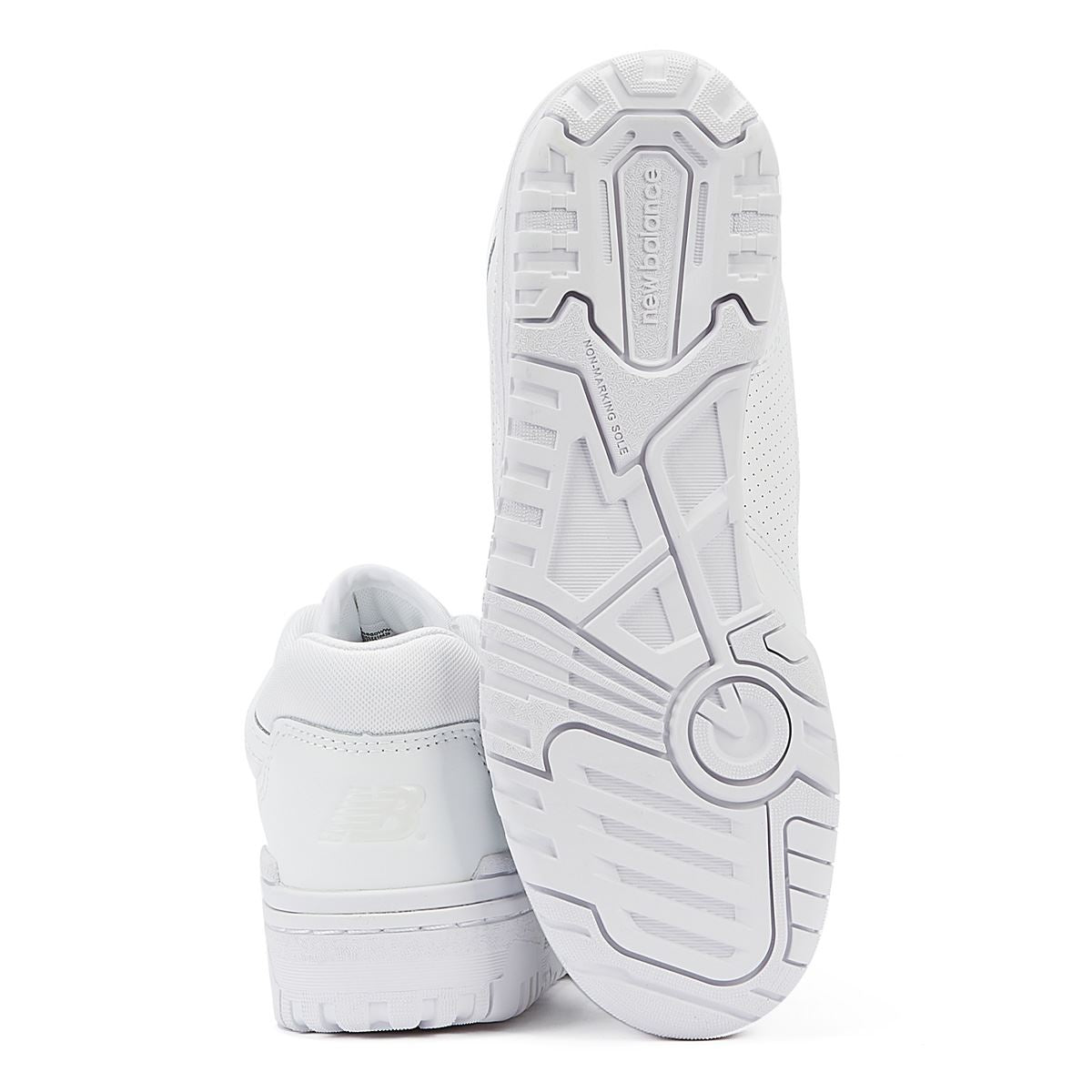 New Balance 550 Baskets Blanches Mono