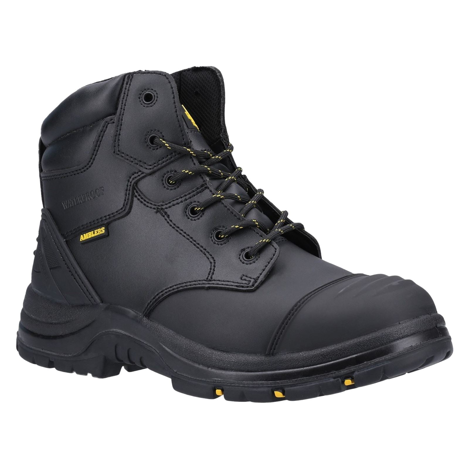 Amblers Safety Bottes De Sécurité En Cuir Noir As305C Winsford