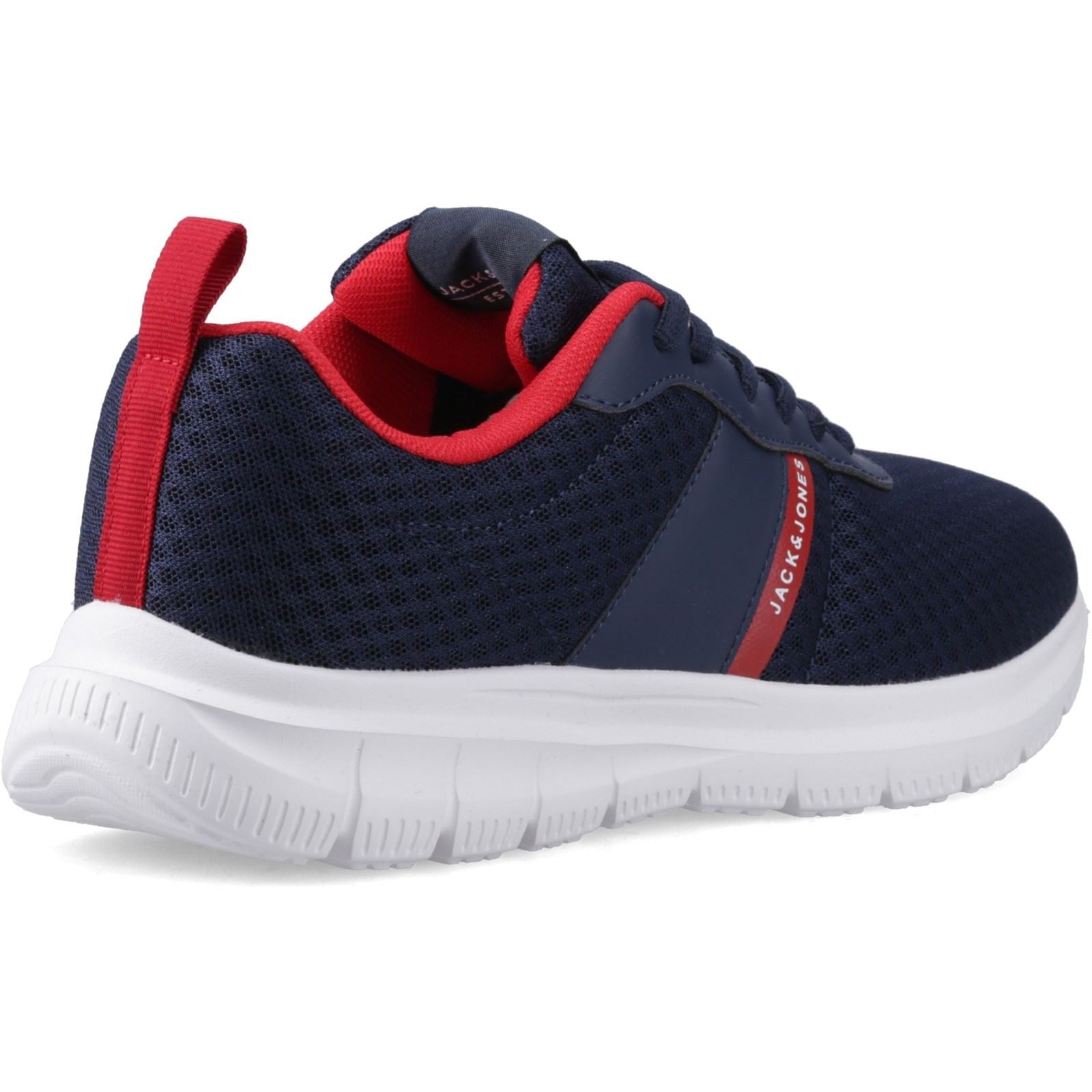 Jack & Jones Taylor Mesh Baskets Pour Hommes En Polyuréthane Couleur Marine