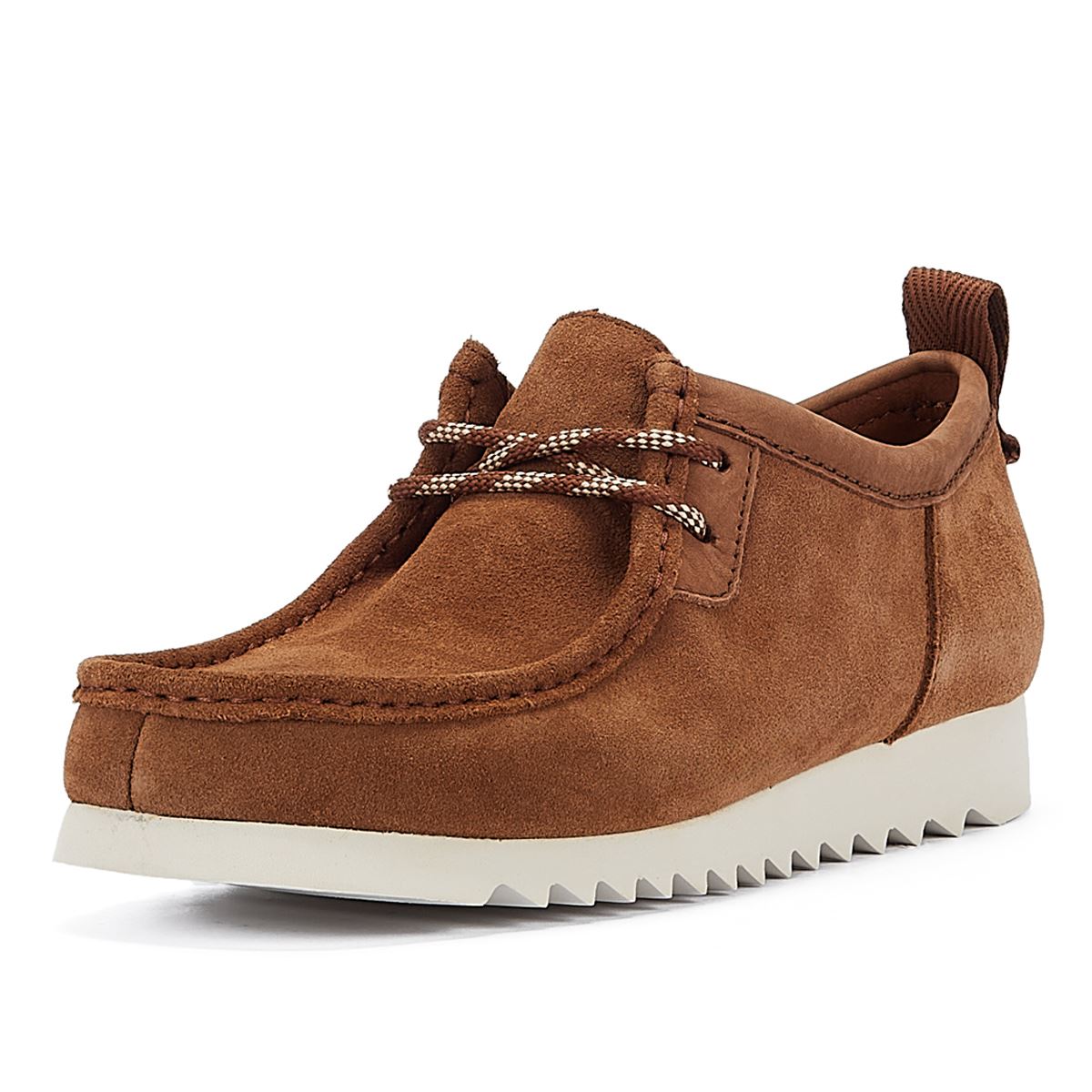 Clarks Main Wallabee FTRE Lo Chaussures À Lacets En Daim Pour Homme
