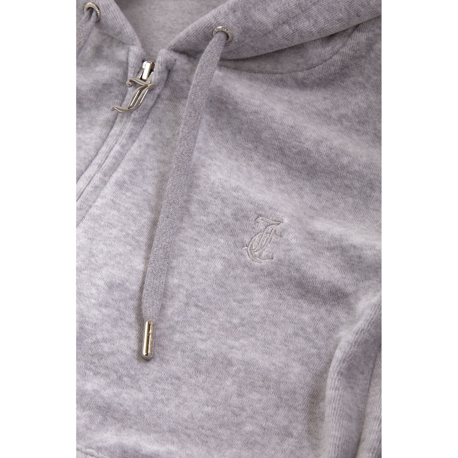 Juicy Couture Robertson Classic Jacket Sweatshirt À Capuche En Polyester Pour Femmes Argenté