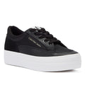 Calvin Klein Vulc Flatform Low Cut Womens Black Trainers