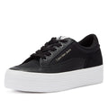 Calvin Klein Vulc Flatform Low Cut Womens Black Trainers