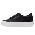 Calvin Klein Vulc Flatform Low Cut Womens Black Trainers