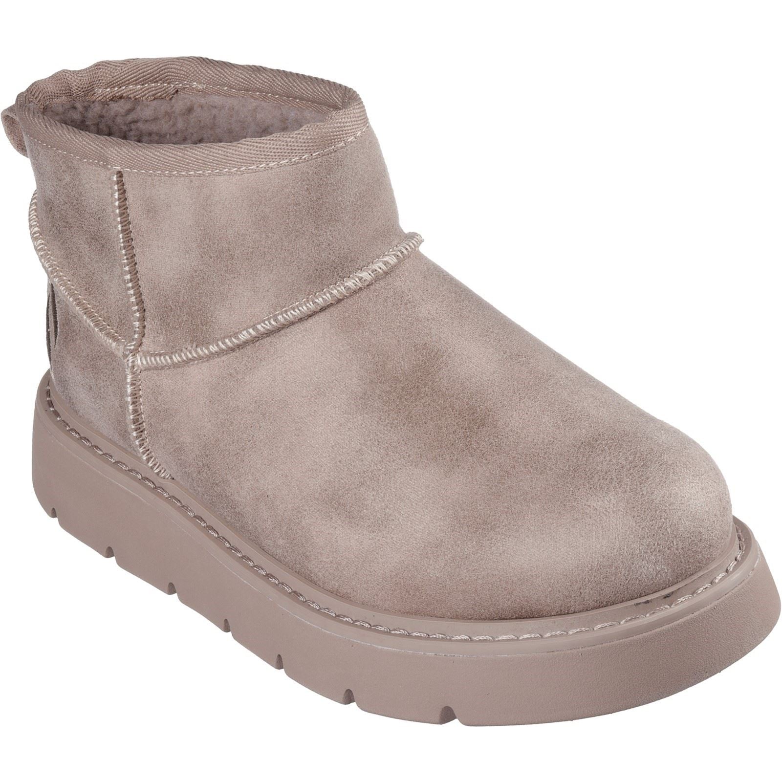 Skechers Keepsakes Lite Snow Bird Bottes Pour Femmes En Synthétique Couleur Taupe