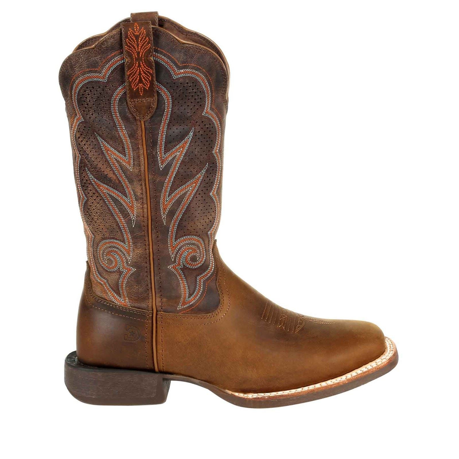 Durango Rebel Pro Bottes En Cuir Vieilli Cognac Pour Femme