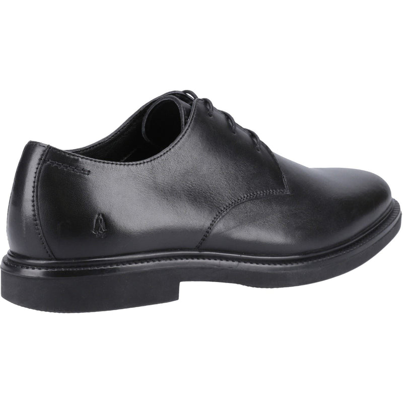 Hush Puppies Kye Chaussures En Cuir Noir À Lacets Pour Hommes