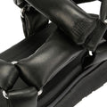 FitFlop Gen-FF Soft Sandales Noires Pour Femmes En Cuir