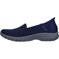 Skechers Reggae Fest 2.0 Guiding Baskets En Polyester Pour Femme, Couleur Marine
