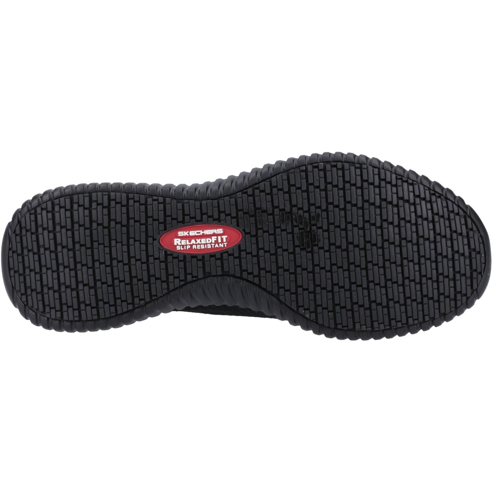 Skechers Workwear Cessnock - Rylind SR Textile Sneakers De Sécurité Pour Hommes Noirs