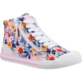 Rocket Dog Jazzin Malden Floral Baskets En Coton Blanc/Multicolore Pour Femme