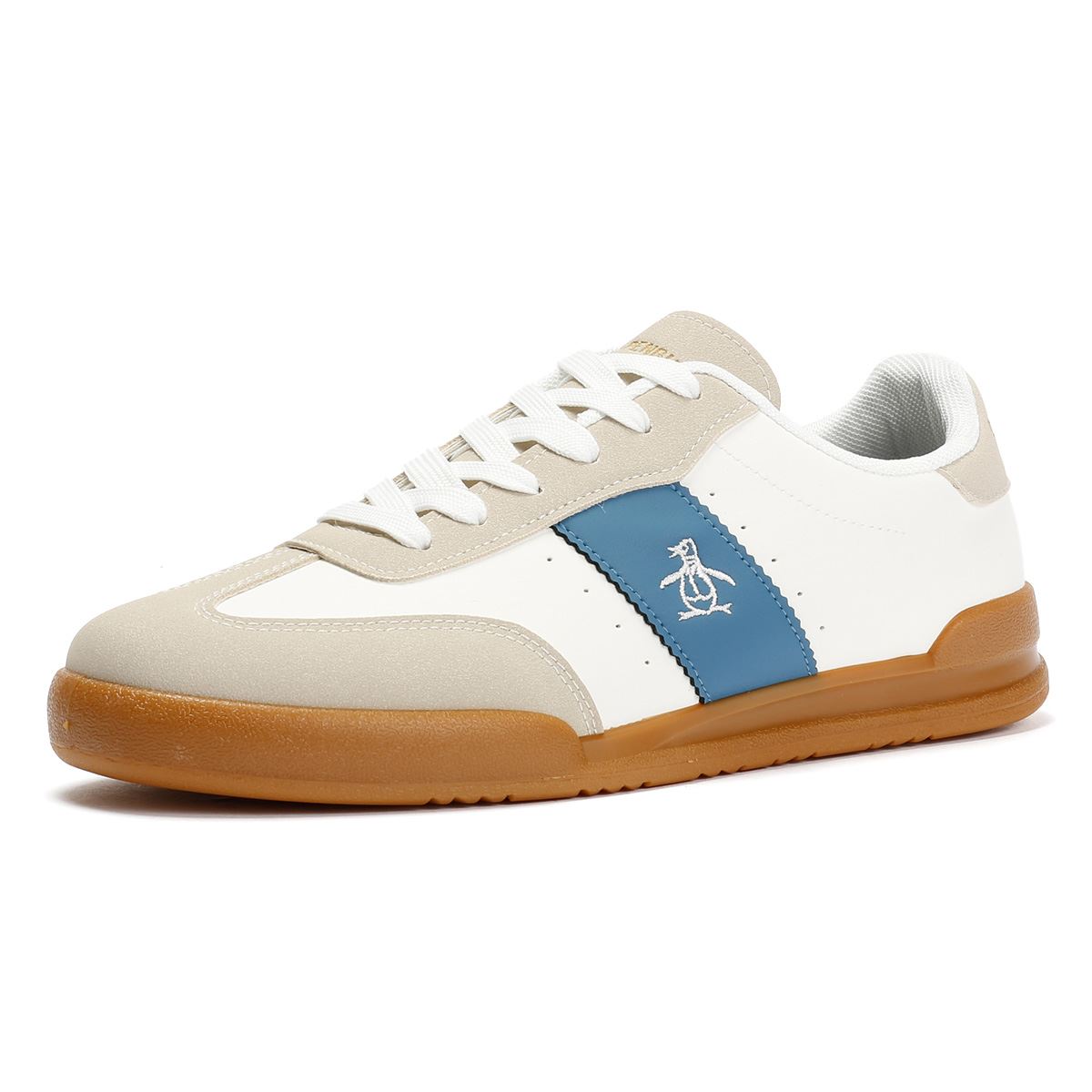 Penguin Giovanni Baskets Blanches Pour Hommes