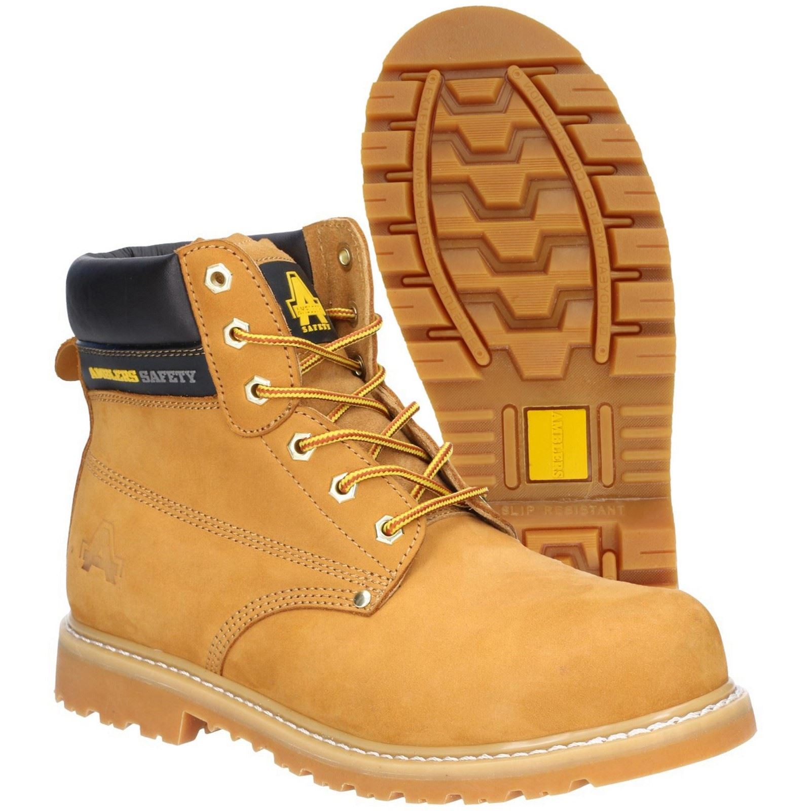 Amblers Safety Bottes De Sécurité En Nubuck Miel Fs7
