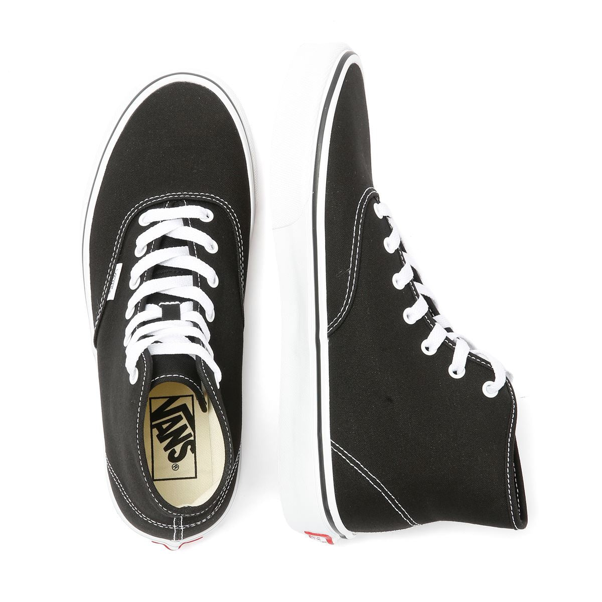 Vans Authentic Hi 2.0 Baskets Noires En Toile