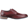 Hush Puppies Dustin Chaussures Richelieu En Cuir/suède Bordeaux Pour Hommes