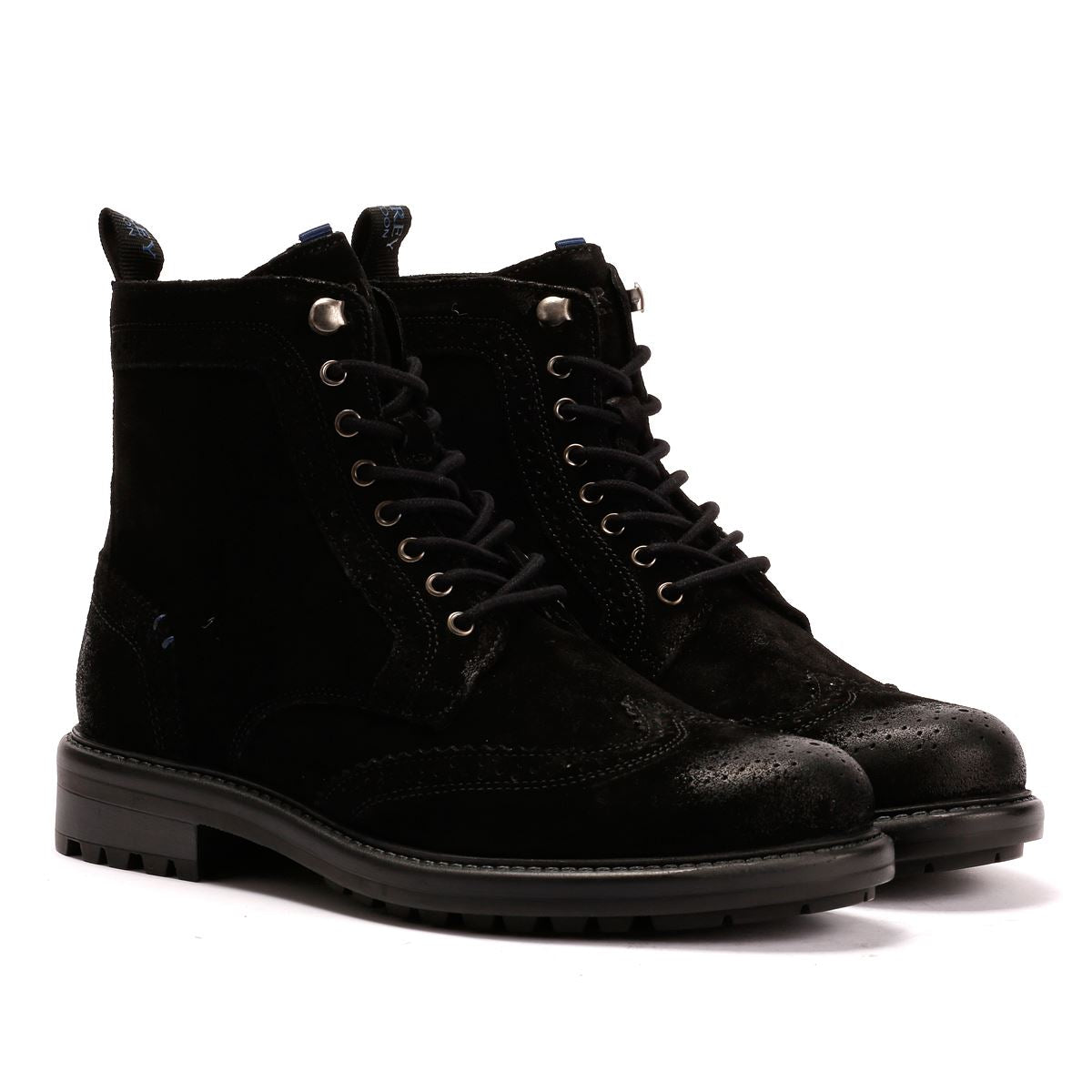 Osprey London The Professor Bottes Noires Pour Hommes En Suède