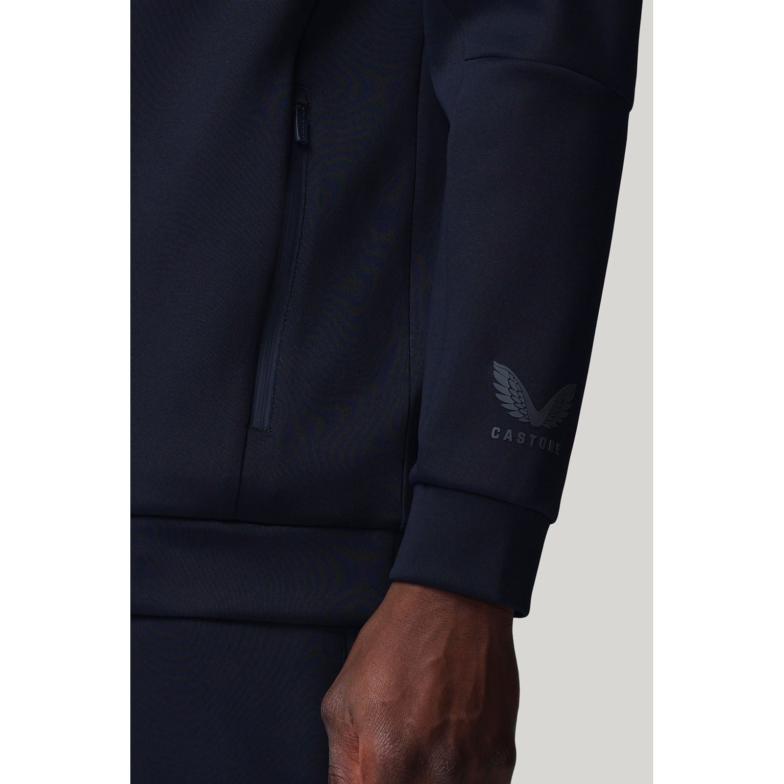 Castore Flex Hoodie Sweat À Capuche Bleu Pour Homme
