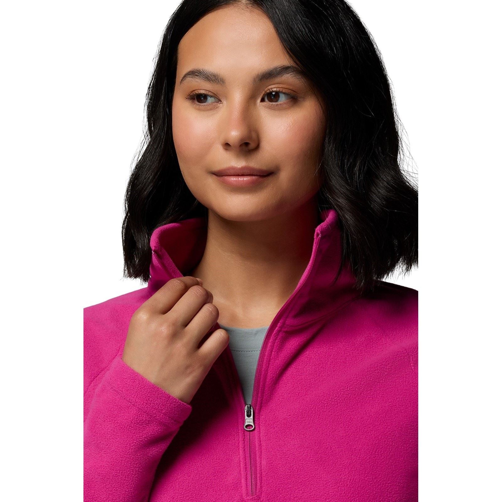 Columbia Glacial IV 1/2 Zip Vestes Polaires Pour Femmes En Violet