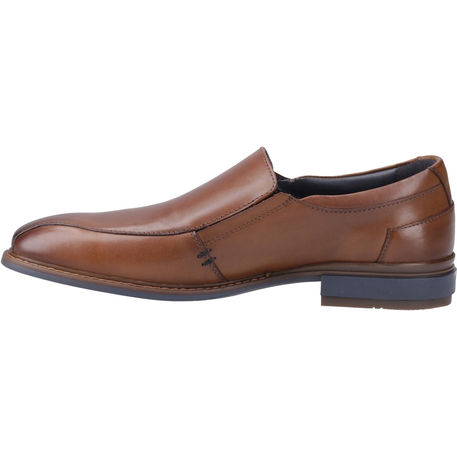 Pod Spear Chaussures En Cuir Pour Hommes Slip-On Couleur Cognac