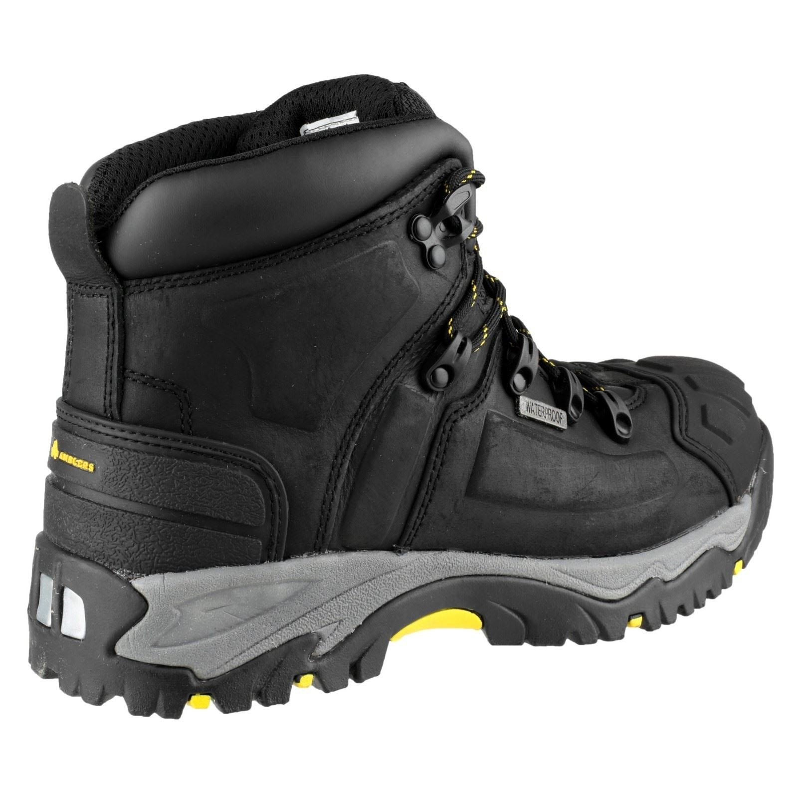 Amblers Safety Bottes De Sécurité En Cuir Noires Fs32