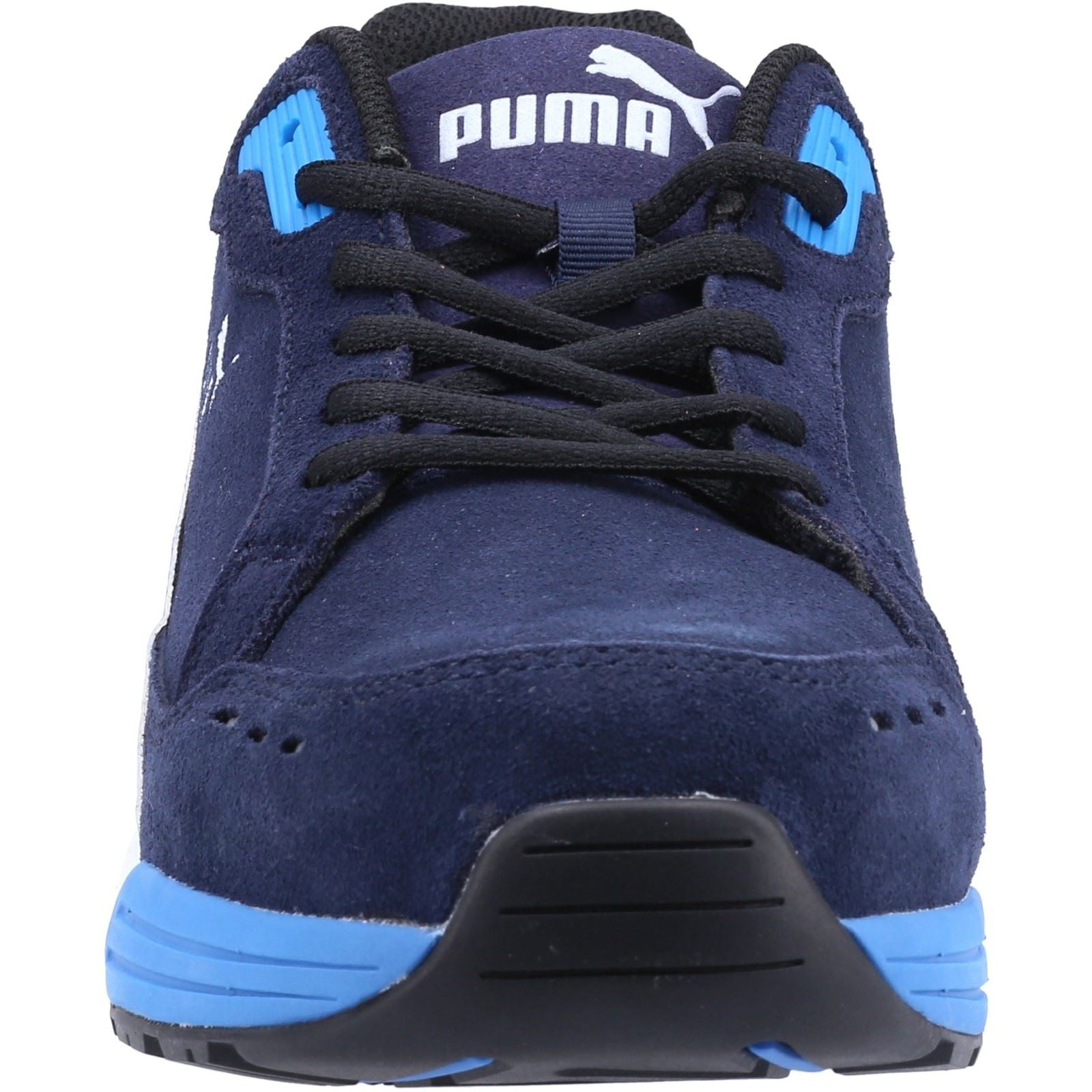 Puma Safety Baskets De Sécurité En Suède Bleu Airtwist Low S3