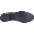 Hush Puppies Kada Chaussures Noires Pour Jeunes En Cuir Vernies