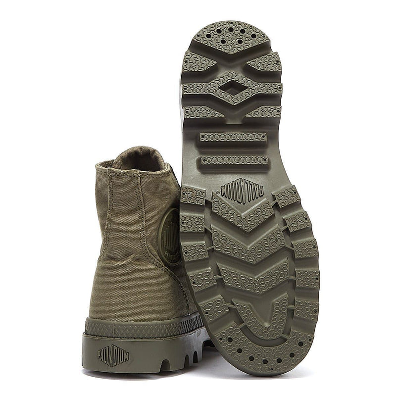 Palladium Bottes Pampa Hi Mono Chrome Vertes