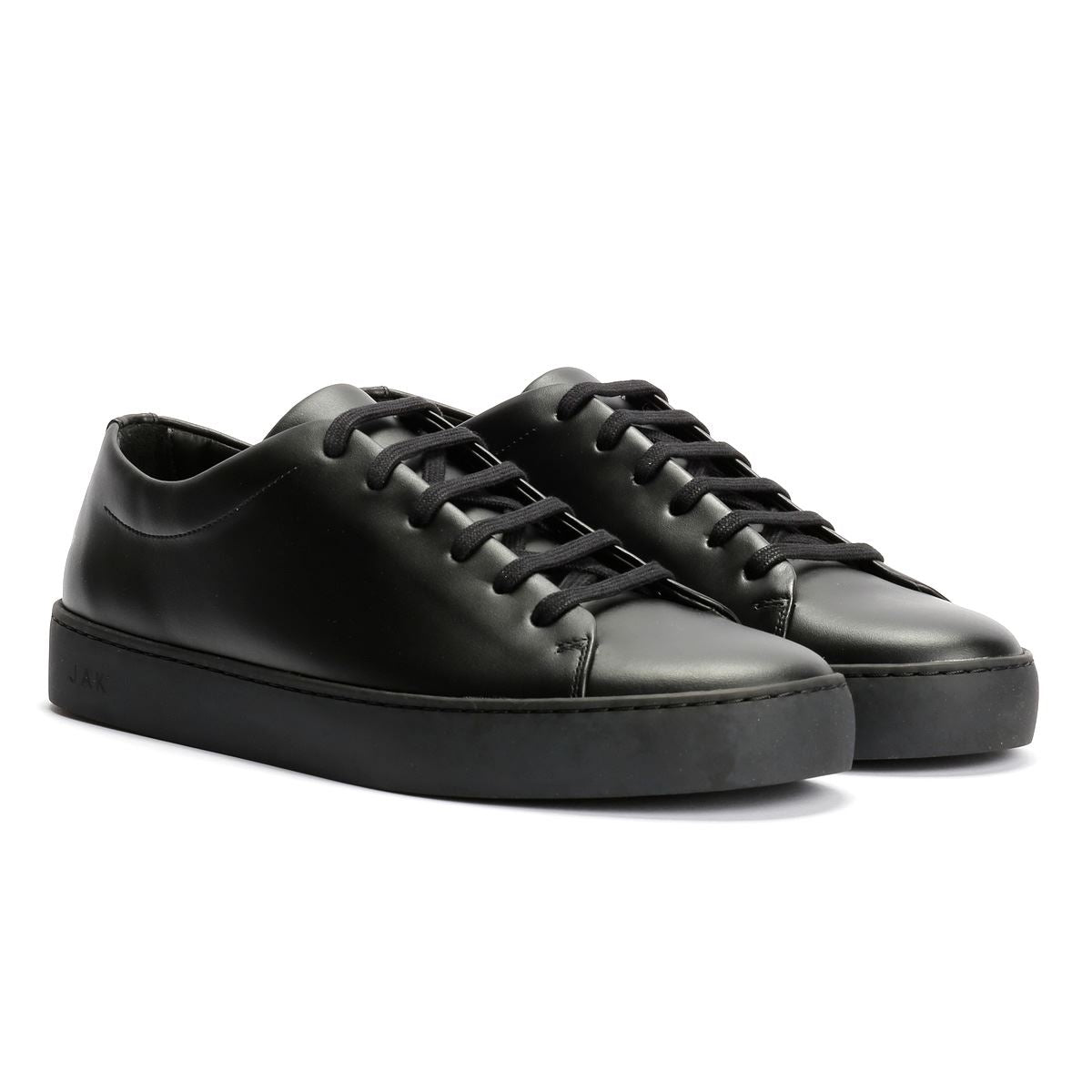 JAK Royal Baskets Noires En Cuir Pour Hommes